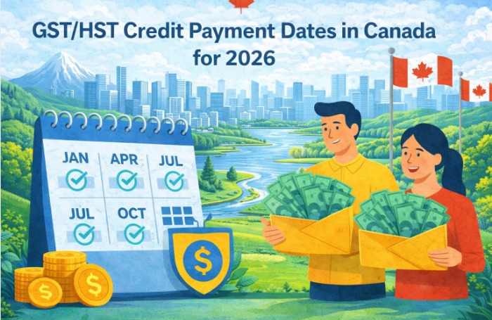 Canada GST/HST Credit Payment Dates 2026