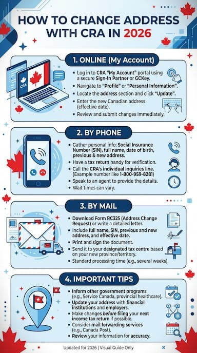 How to Change Address With CRA