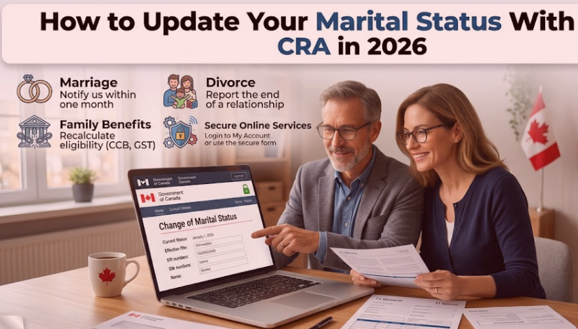 How to Update Your Marital Status With CRA 2026