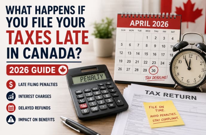What Happens If You File Your Taxes Late in Canada