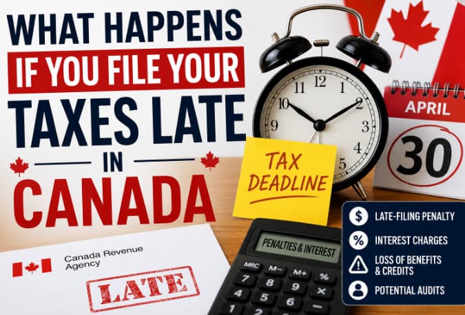 What Happens If You File Your Taxes Late in Canada