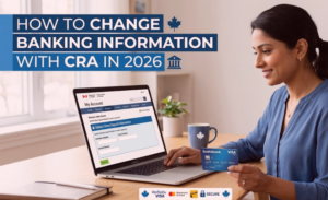 How to Change Banking Information With CRA in 2026