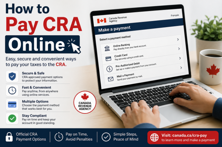 How to Pay CRA Online