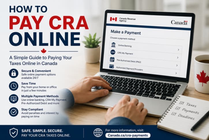 How to Pay CRA Online