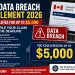 CRA Data Breach Settlement 2026 Claim Up to $5,000