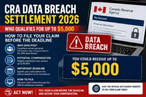 CRA Data Breach Settlement 2026 Claim Up to $5,000