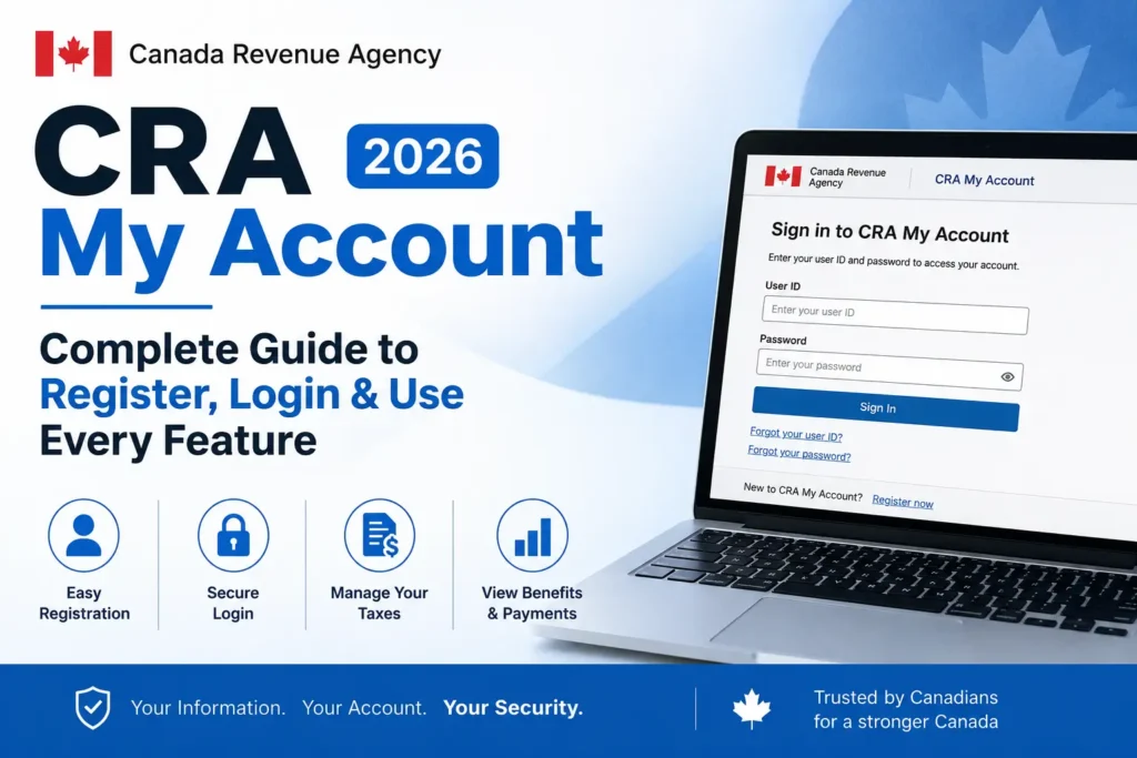 CRA My Account 2026 Complete Guide