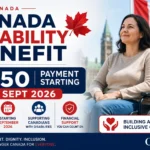 Canada Disability Benefit: $150 Payment Starting Sept 2026