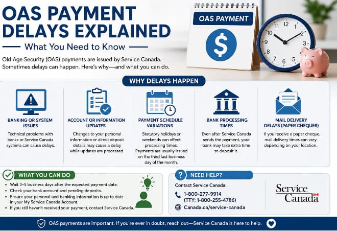 OAS Payment Delays Explained