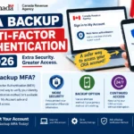 CRA Backup Multi-Factor Authentication 2026