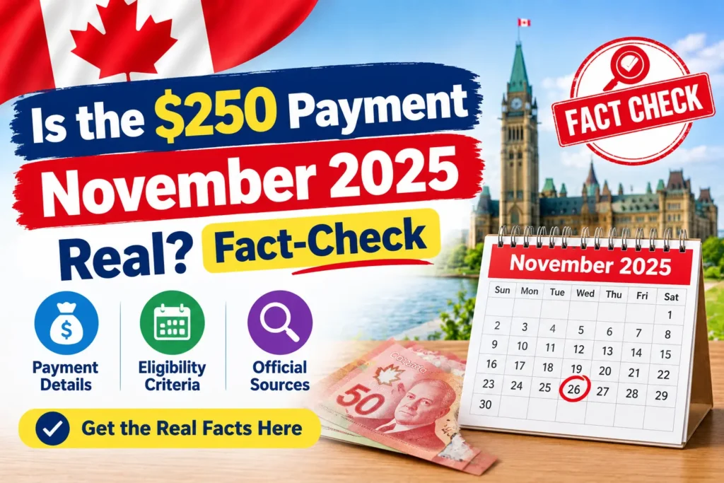 Is the $250 Payment November 2025 Real Fact-Check