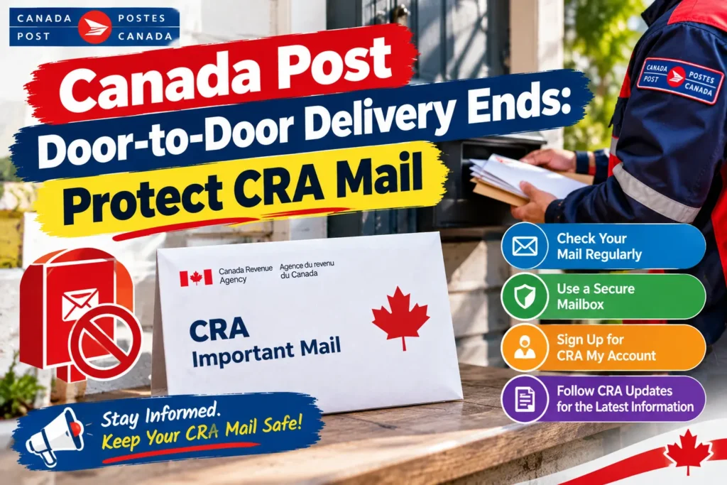 Canada Post Door-to-Door Delivery Ends Protect CRA Mail