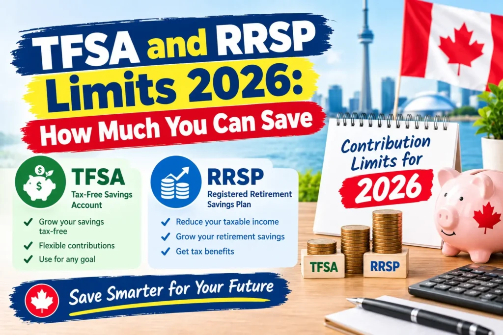TFSA and RRSP Limits 2026 How Much You Can Save
